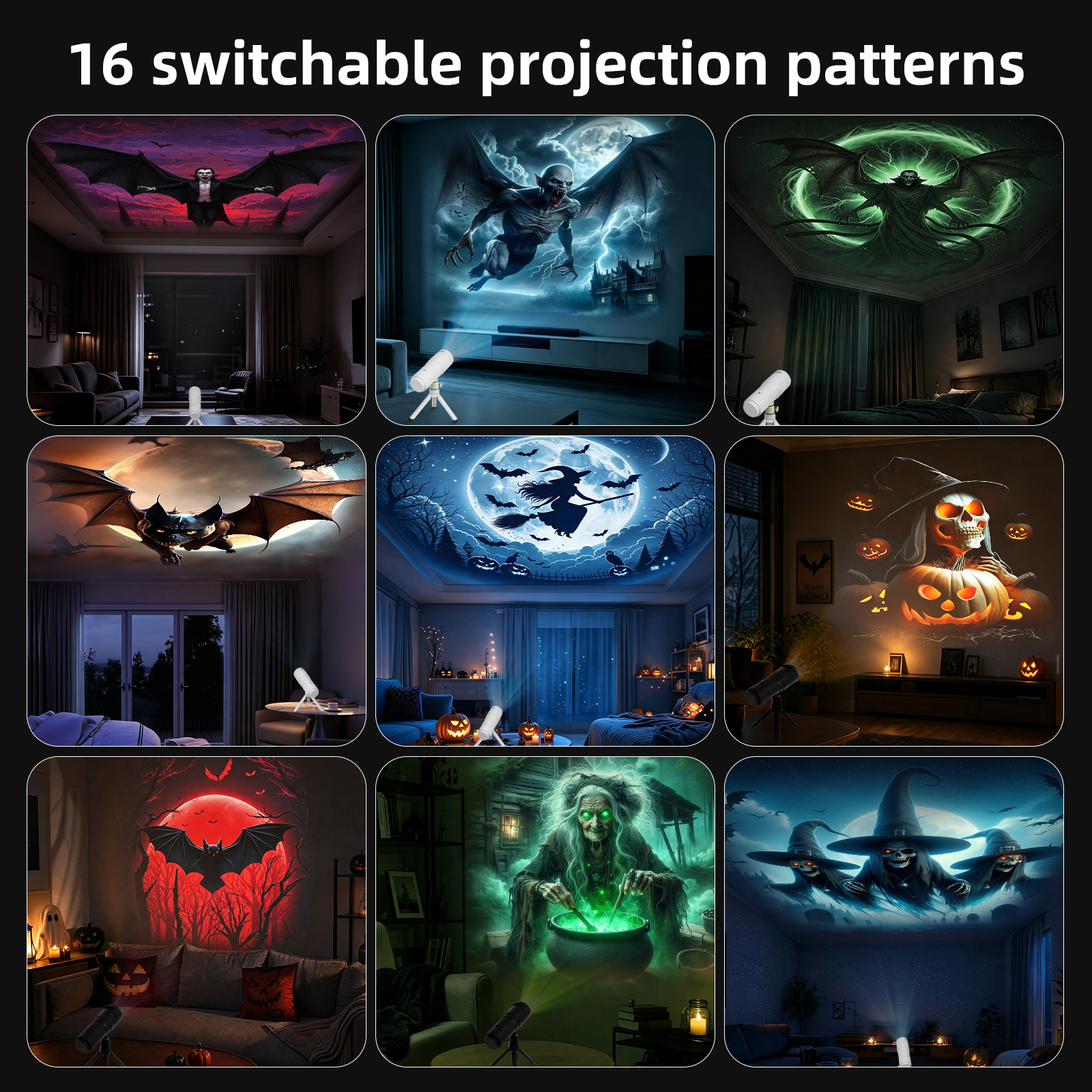 Halloween LED Projector Light